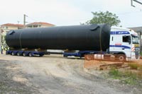 Fabrication d'une cuve de r&eacute;cup&eacute;ration d'eau de pluie