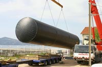Fabrication d'une cuve de r&eacute;cup&eacute;ration d'eau de pluie