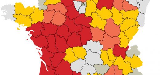 Sécheresse 2017 - Carte des restrictions d'eau
